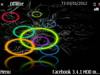 Theme Colorfulcircles Giao Diện Tối Sang Trọng Nhưng Không Full Icon