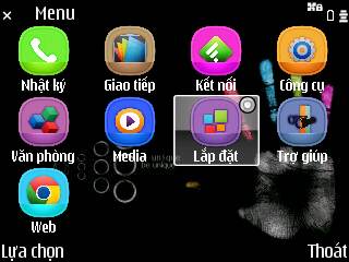 Theme Persona-Color Giao Diện Đen Icon Màu Sắc Đẹp Full Icon 99%
